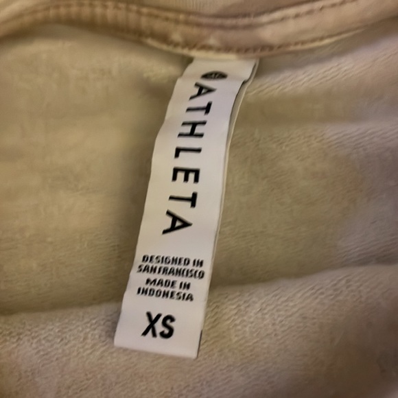 Athleta Camo Studio To Street Pullover Crewneck - Picture 3 of 5